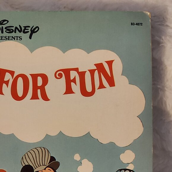 Disney Presents: Songs for Fun (1979) The Big 3 Music Corp - Picture 4 of 14